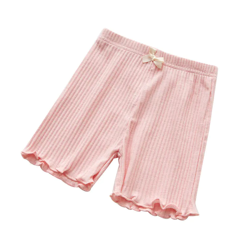 Summer Cotton Girls' Safety Shorts (Korean Style)