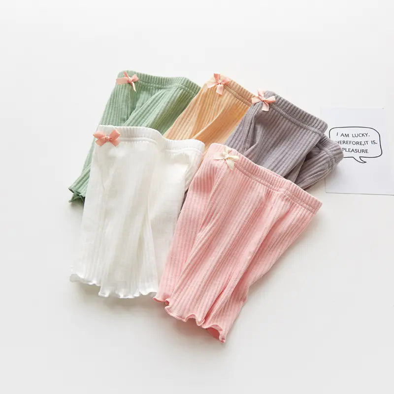 Summer Cotton Girls' Safety Shorts (Korean Style)