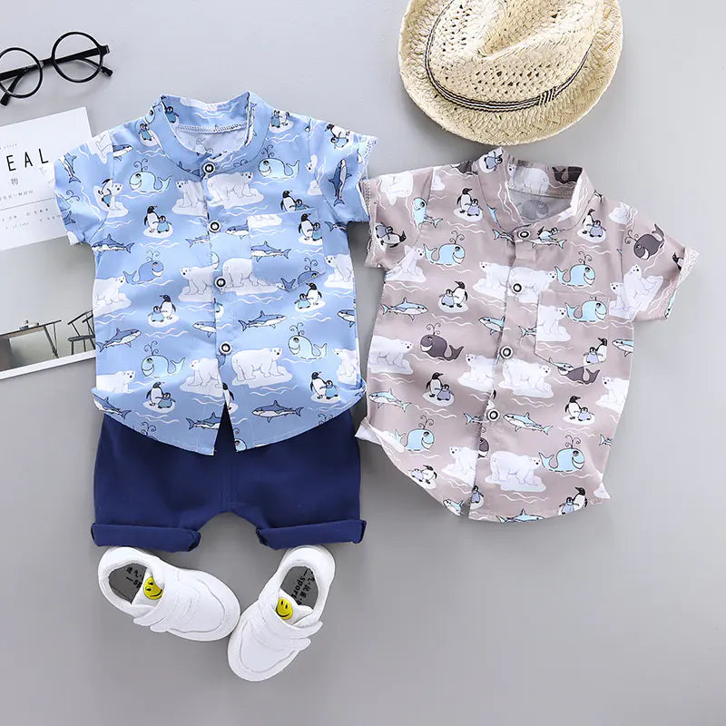 2025 Summer Boys' Baby Clothing Set