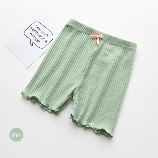 Summer Cotton Girls' Safety Shorts (Korean Style)