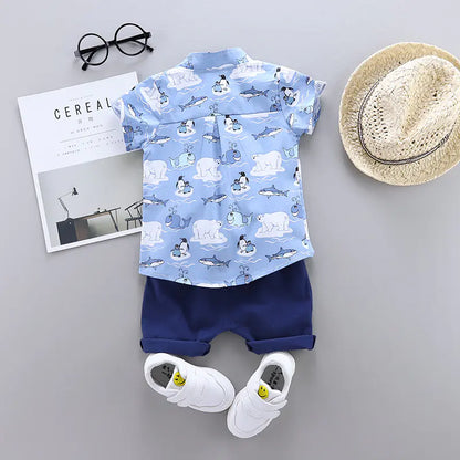 2025 Summer Boys' Baby Clothing Set