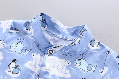 2025 Summer Boys' Baby Clothing Set