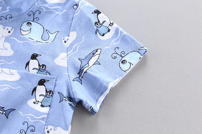2025 Summer Boys' Baby Clothing Set
